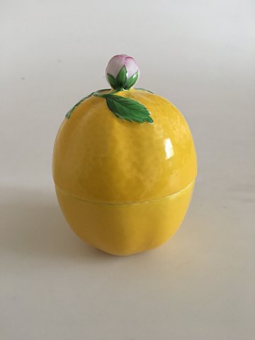 Herend Ungarsk Chinese Bouquet Grøn Citron Sukkerskål