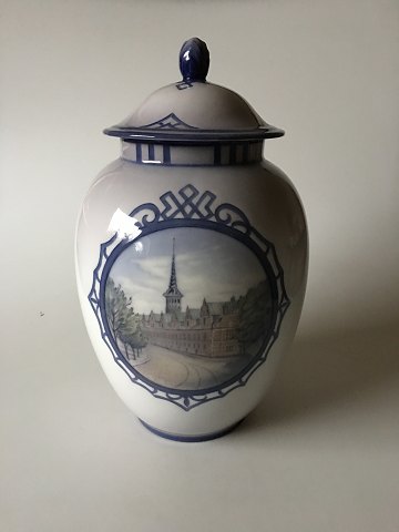Bing & Grøndahl Hyldahl Art Nouveau Vase med Låg No 293/15
