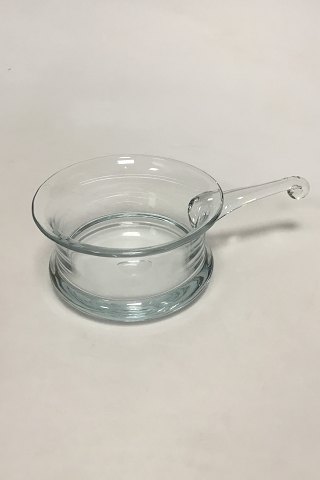 Holmegaard Glasskål med håndtag