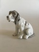 Heubach Porcelæn Figur af Hund