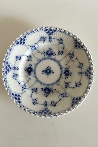 Royal Copenhagen Musselmalet Helblonde Sidetallerken No. 1088