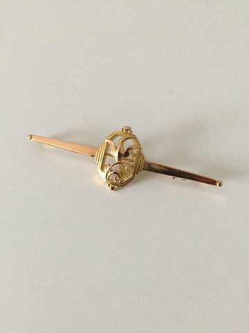 Georg Jensen 18K Guld Broche No 206