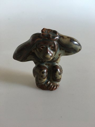 Royal Copenhagen Stentøjs Gorilla Figur No 20214