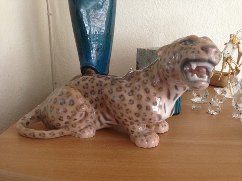 Royal Copenhagen Figur Leopard No 1343