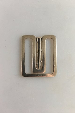 Georg Jensen Sterling Sølv Bernadotte Penge Clip No 289