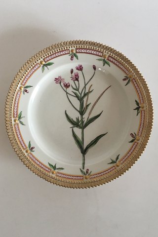 Royal Copenhagen Flora Danica Frokosttallerken No 3550 Sjælden Arnold Krog 
produktion 1904-1908