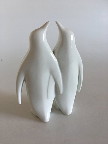 Bing & Grøndahl Figur af Hvide Pingviner No 4205