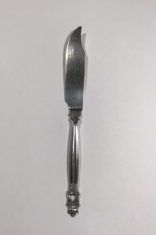 Georg Jensen Konge Sterling Sølv Fiskekniv No 062