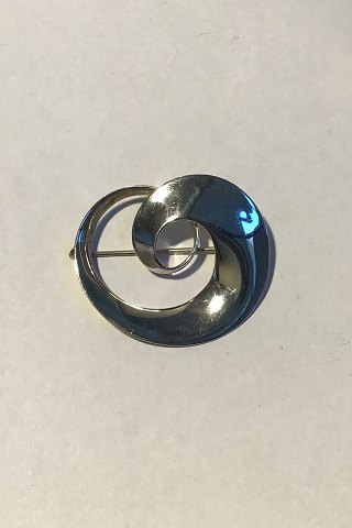 Georg Jensen Sterling Sølv Torun Broche No. 443