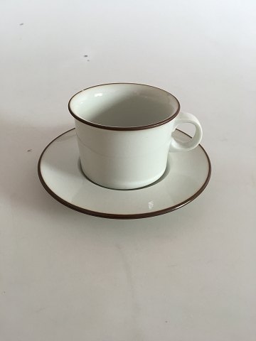 Royal Copenhagen Domino Kaffekop med underkop No. 14910