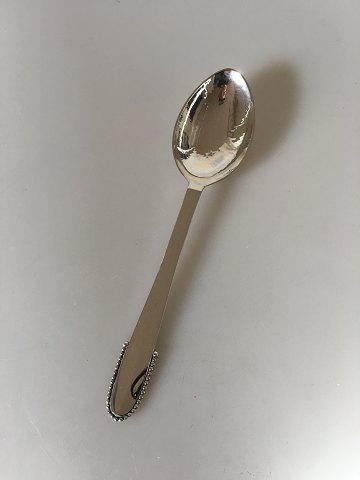 Georg Jensen Sterling Sølv Kugle Dessert Ske No 021