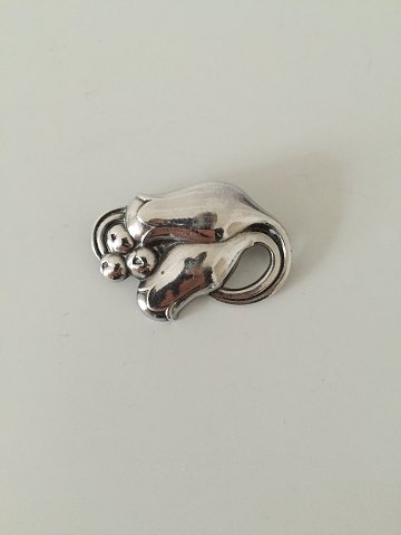 Georg Jensen Sterling Sølv Broche No 100B