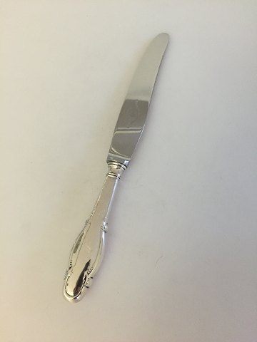 Frijsenborg Sølv Spisekniv med stål blad W. & S. Sørensen