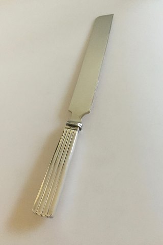 Georg Jensen Sterling Sølv Bernadotte Brødkniv No 137