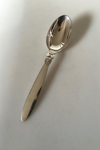 Georg Jensen Sterling Sølv Kaktus Extra Stor Spisekse No 001