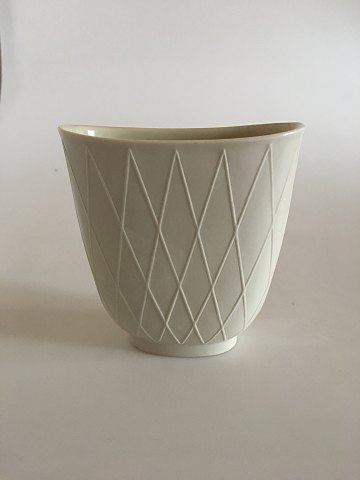 Cremefarvet Retro Moderne Vase fra Rosenthal