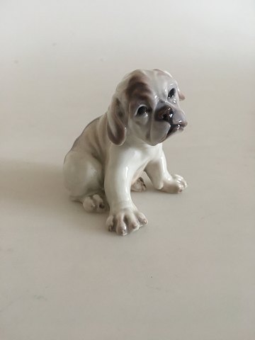 Dahl Jensen Figurine af Boxer Hvalp No 1139B