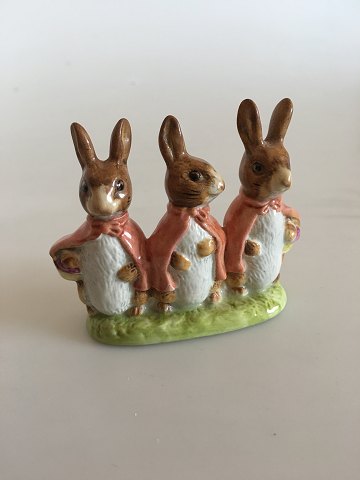 Beswick England Figurine oaf Beatrix Potters Flopsy, Mopsy og Cottontail