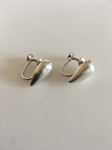 Georg Jensen Sterling Sølv Øreskruer