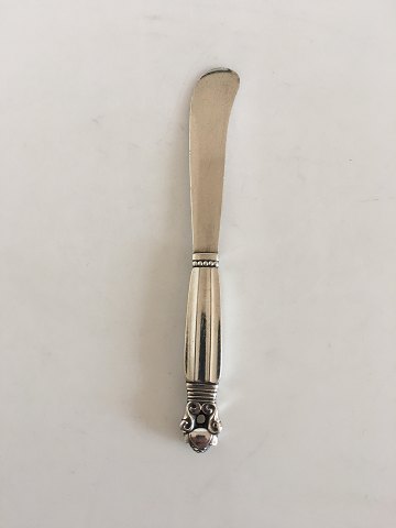 Georg Jensen Sterling Sølv Konge Smørkniv No 046