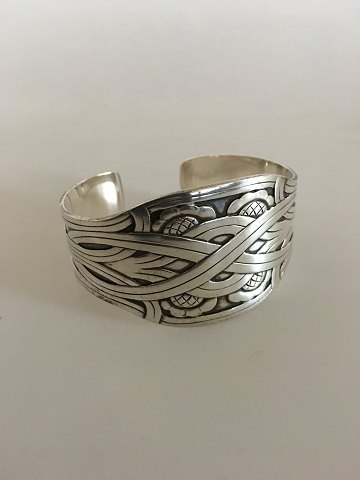 Georg Jensen Sterling Sølv Armring No 55