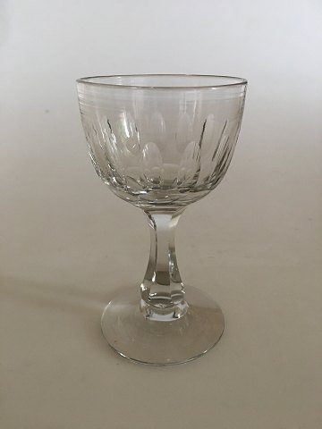 Holmegaard Derby Hvidvinsglas 12 cm H