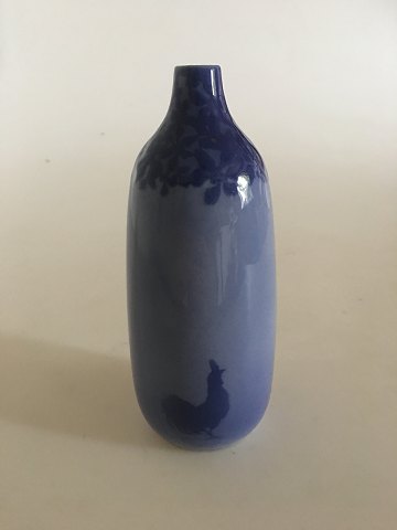 Royal Copenhagen Unika Vase af  T. Stillman fra  Marts 1906