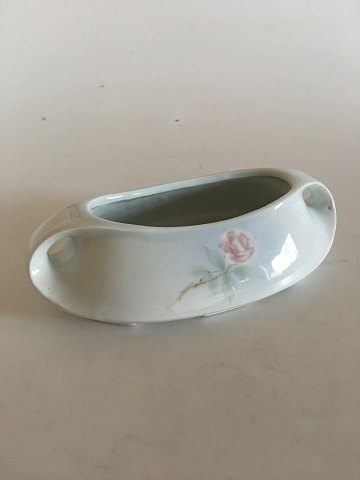 Heubach Art Nouveau Oval Blomster Bassin Vase