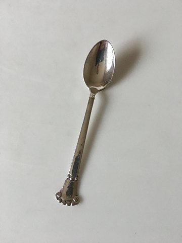 "Kugle" Chr. Fogh Kaffeske i Sølv. 12 cm L.