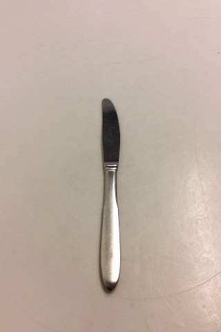 Georg Jensen Mitra Mat Stainless Frokostkniv langt skaft, kort blad, med grill 
skær