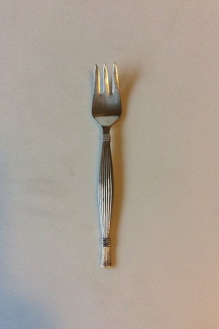 Gitte sølvplet Kagegaffel O.V. Mogensen