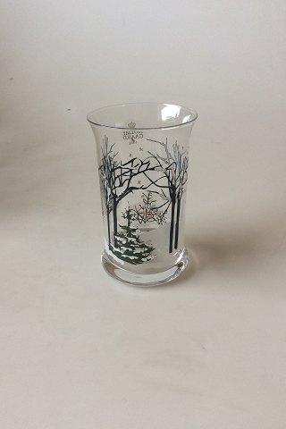 Holmegaard Julevandglas 2016. Designet af Jette Frölich