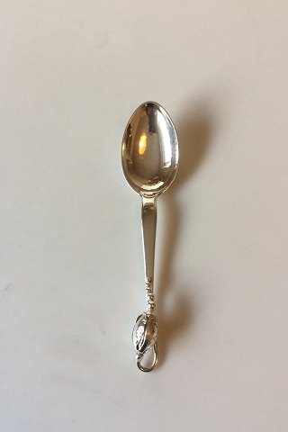 Georg Jensen Sterling Sølv Magnolia No 84 Dessertske No 021