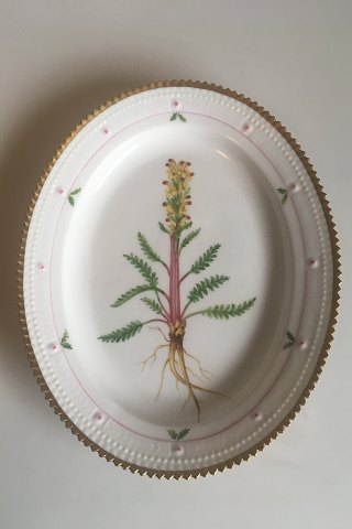 Royal Copenhagen Flora Danica Ovalt Serveringsfad No 735/3516