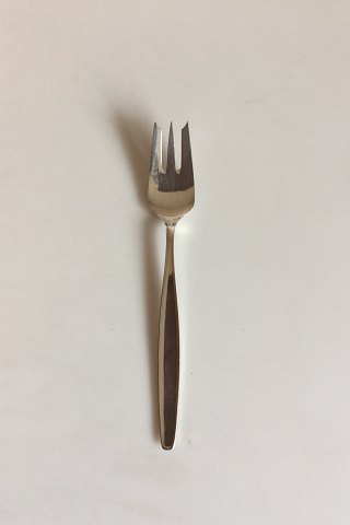 Georg Jensen Cypres Sterling Sølv Kagegaffel No 043