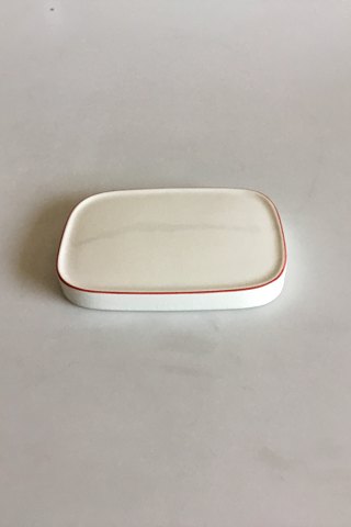 Royal Copenhagen Rødtop/Rødkant Låg til smørboks No 3094