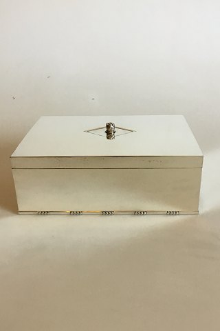 Georg Jensen Sterling Sølv Cigaræske/Humidor No 329B