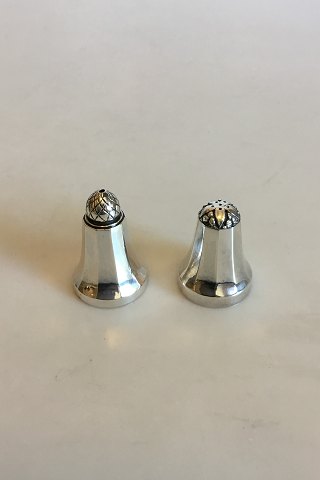 Georg Jensen Sterling Sølv Salt og Peber sæt No 423 og No 423B