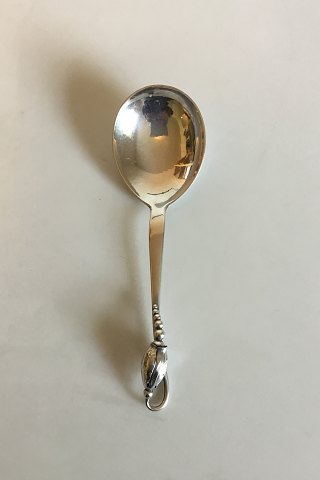 Georg Jensen Sterling Sølv Magnolia No 84 Serveringsske No 115