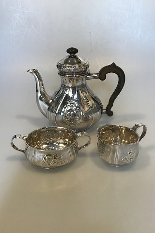 F. Hingelberg Sterling sølv Kaffesæt