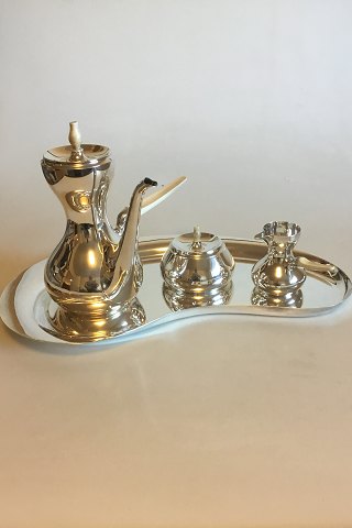 Cohr/Cartier Sterling Sølv Kaffesæt Hans Bunde