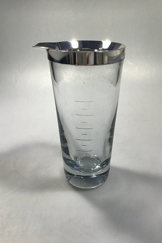 Georg Jensen Sterling Sølv monteret Cocktail Glas kande No 1156