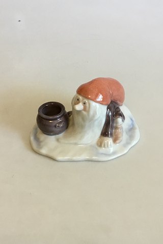 Royal Copenhagen Harald Wiberg Figur af Nisse No. 374 PMN