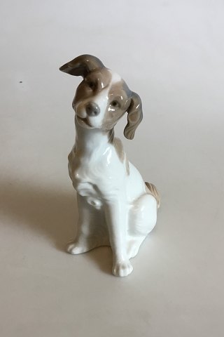 DAO Lladró Porcelæn Figur af Spaniel