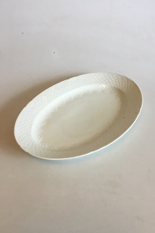 Bing & Grøndahl Elegance, Creme Ovalt fad No 16