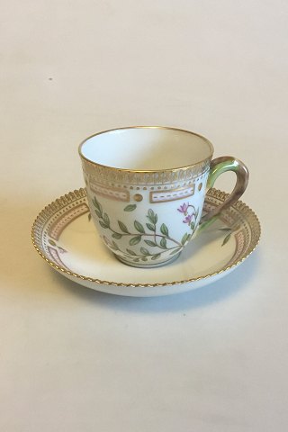 Royal Copenhagen Flora Danica Kaffekop og Underkop No 20/3597