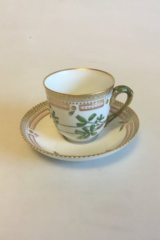 Royal Copenhagen Flora Danica Kaffekop og Underkop No 20/3597