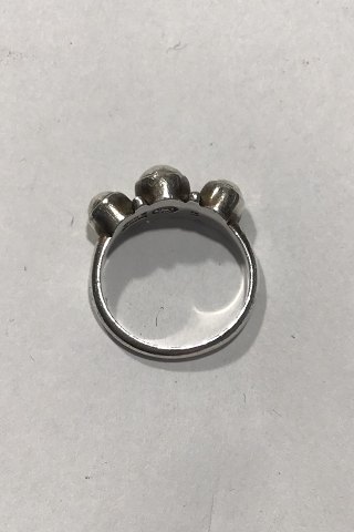 Georg Jensen Sterling Sølv Ring No 3 Månesten