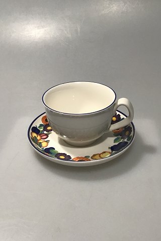 Royal Copenhagen Gylden Sommer Kaffekop og Underkop No 072+073