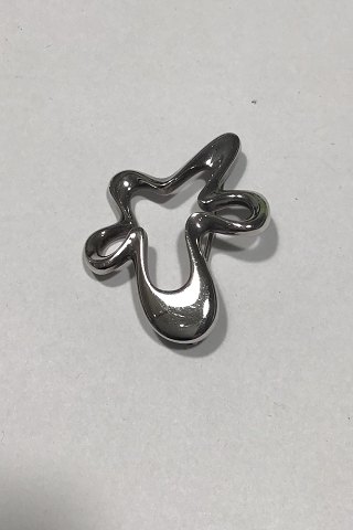 Georg Jensen Sterling Sølv  Broche No 321 "Splash"